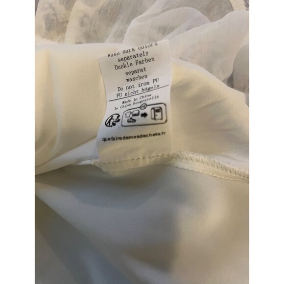 Belle Poque Lace Trim Babydoll Slip Dress V-Neck~ Satin~Y2K - Picture 15 of 16